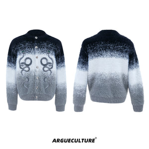 Snake Motif Color-Block Sweater - product image 5