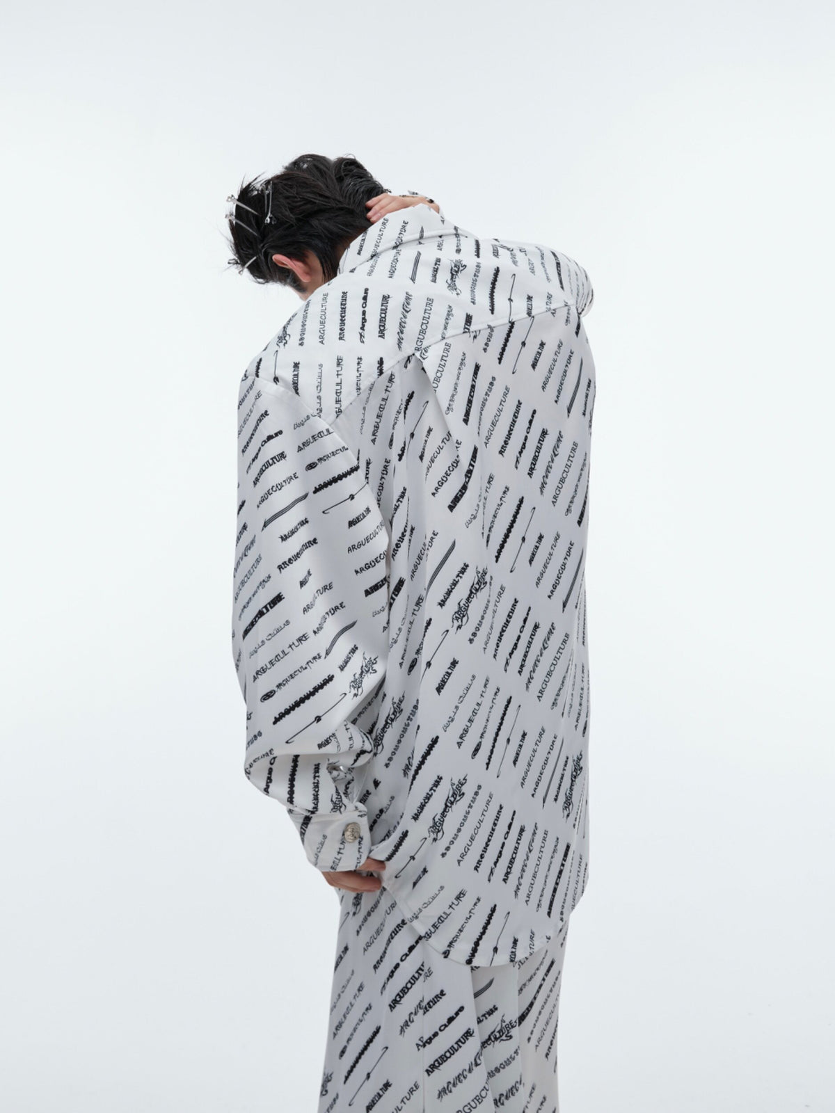 Deconstructed Long-Sleeve Pajama Set - product image 3