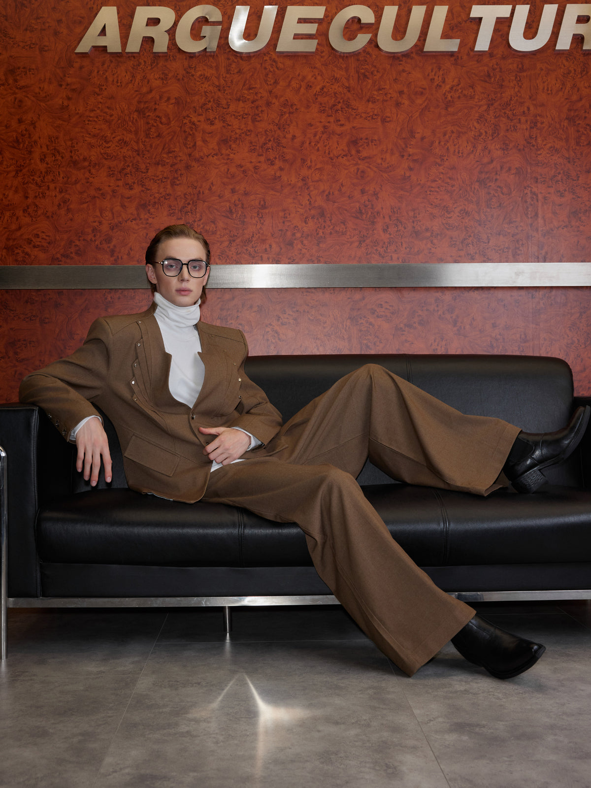 Deconstructed Cotton-Wool Suit Set - product image 4