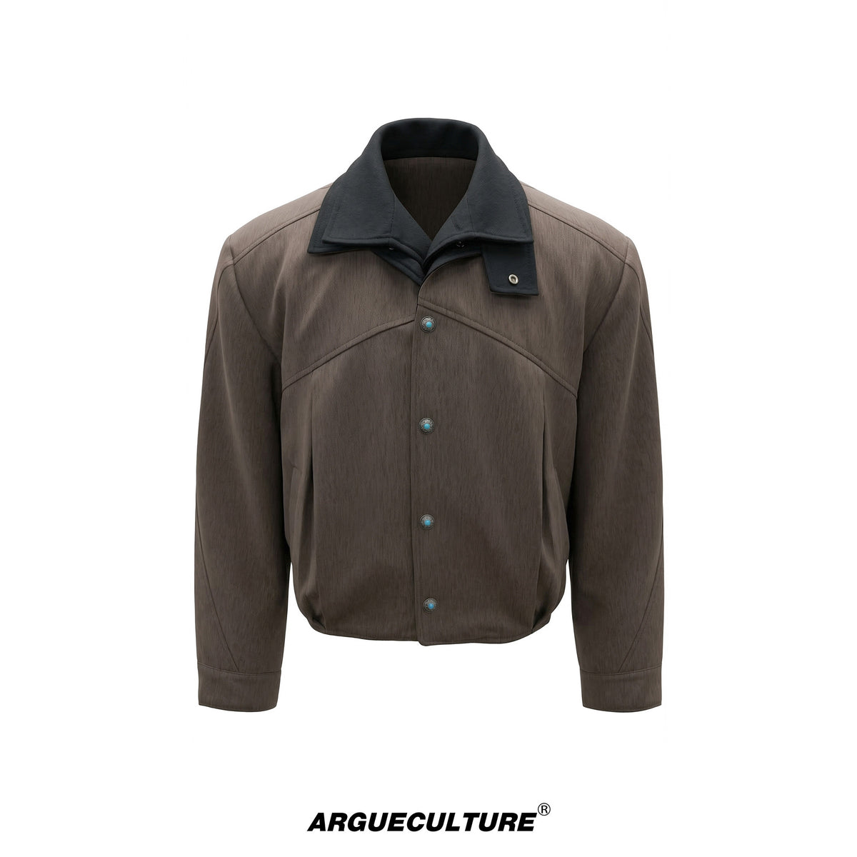 Contrast Panel Short Jacket - product image 5