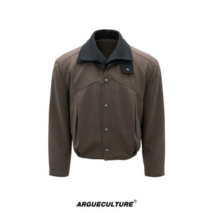 Contrast Panel Short Jacket - product image 5