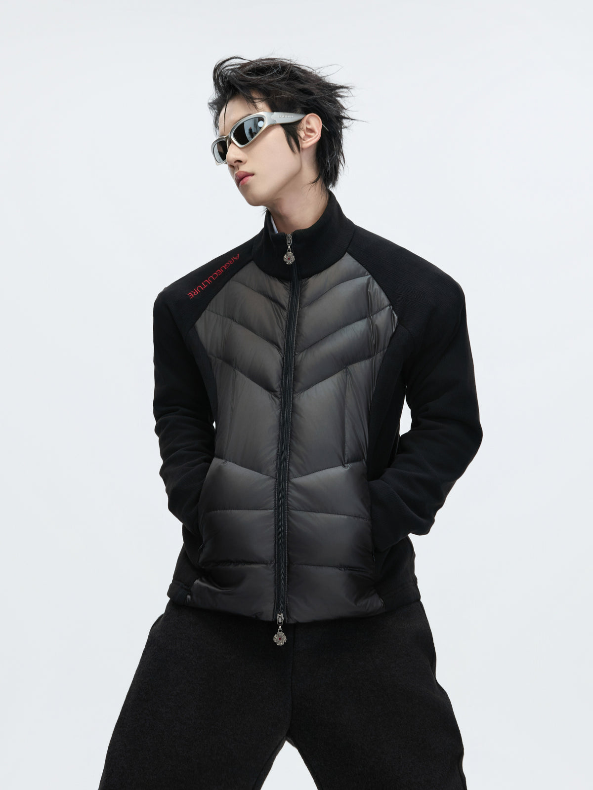 Cotton Down Jacket with Stand Collar - product image 2