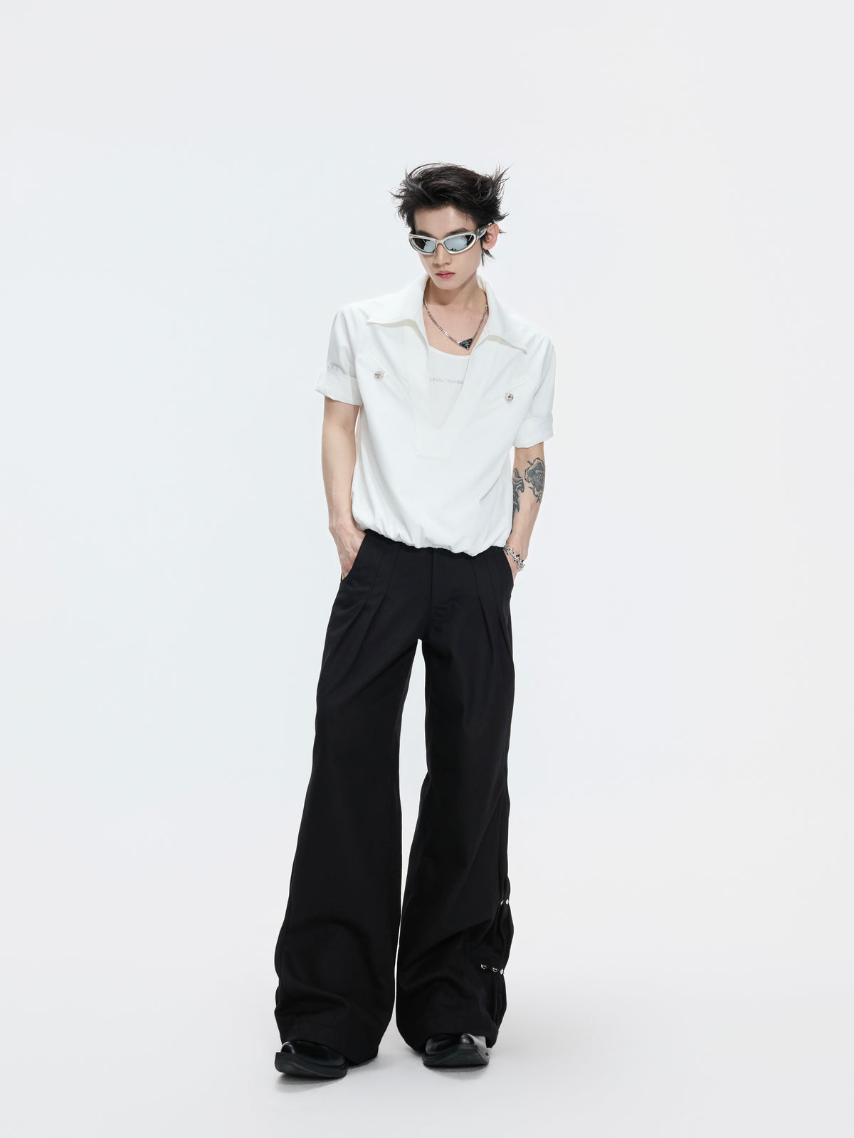 Mock-Layered Utility Shirt - product image 5
