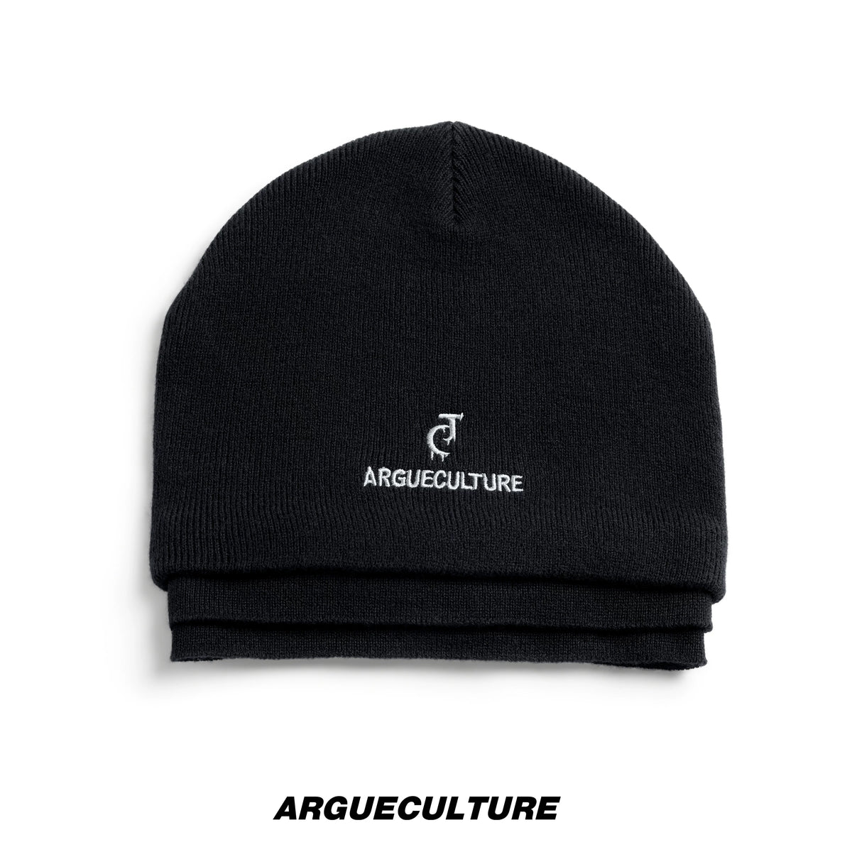 Fleece-Lined Faux-Layer Knit Beanie - product image 4