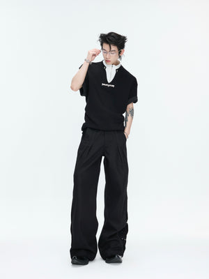 Color-Block Faux Two-Piece Tee - product image 5