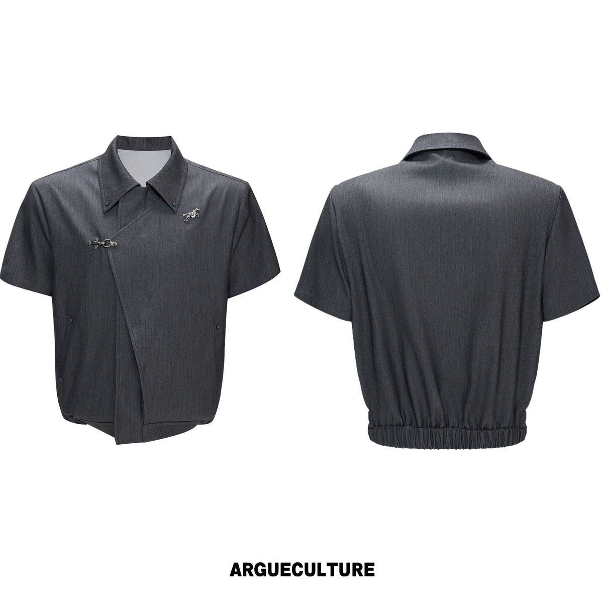 Asymmetric Layered Jacket & Trousers - variant image 8
