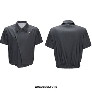 Asymmetric Layered Jacket & Trousers - variant image 8
