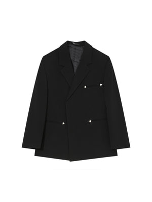 Oversized-Blazer-with-Shoulder-Pads-Minimalist-Streetwear-Top-Black