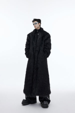 Oversized-Faux-Fur-Long-Coat---Streetwear-Heavyweight-Puffer-Jacket-Black