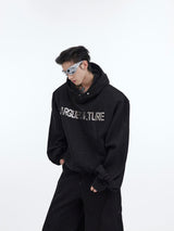 Oversized-Hoodie-Set-with-Fleece-Lining---Distressed-Wide-Leg-Pants-Black-Top