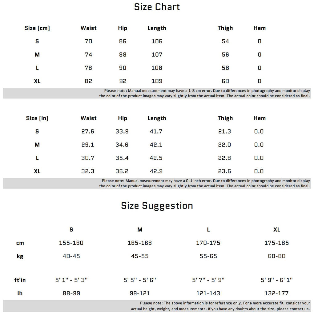 Size Chart for Distressed Wide-Leg High-Waist Denim Jeans with Cut Out - Belt Spliced