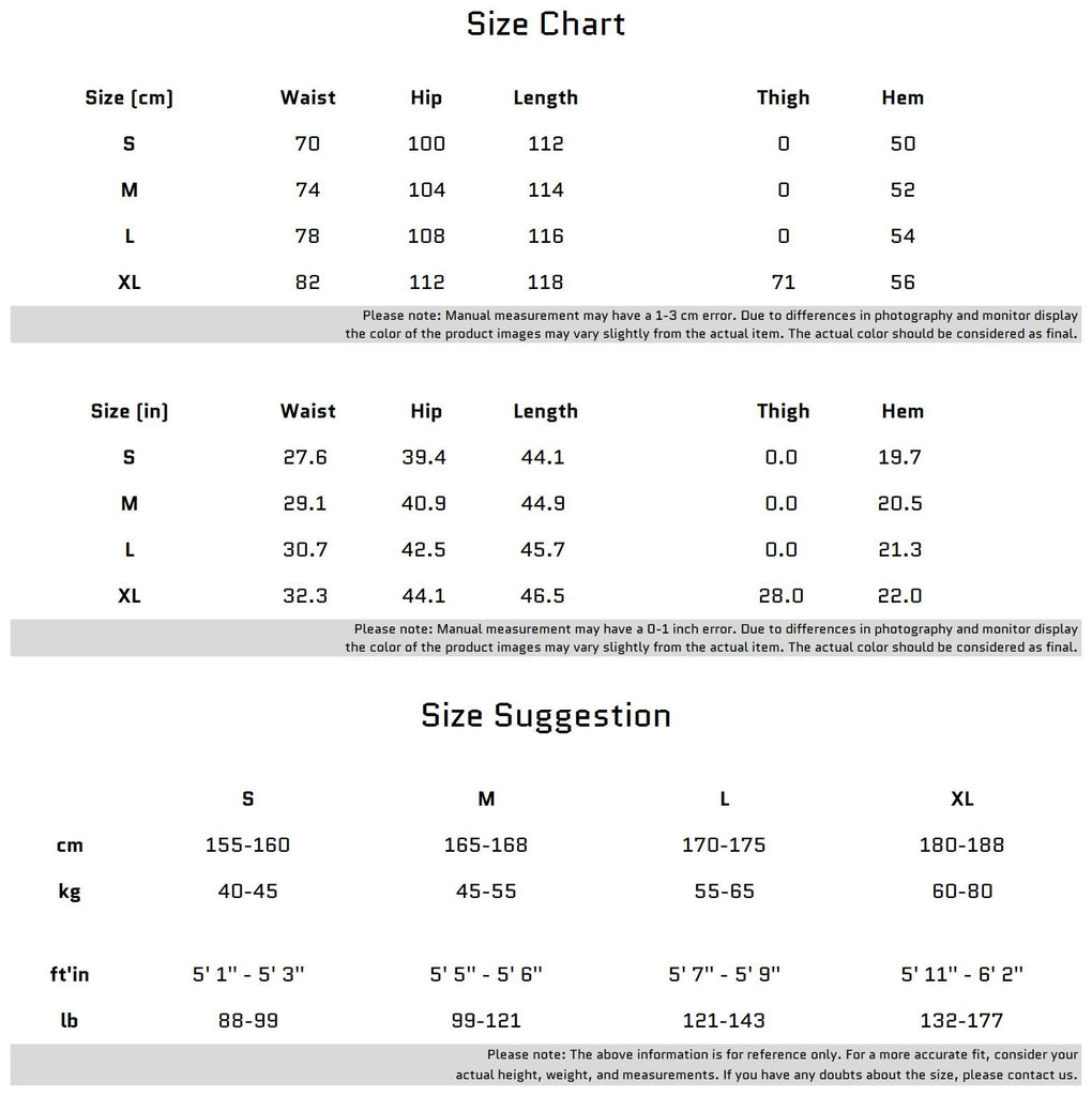 Size Chart for 독특한 비대칭 라인 스티치가 있는 빈티지 워시 청바지