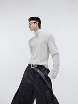 Punk-Mesh-Long-Sleeve-Top-with-Metal-Pendant-Detail-White