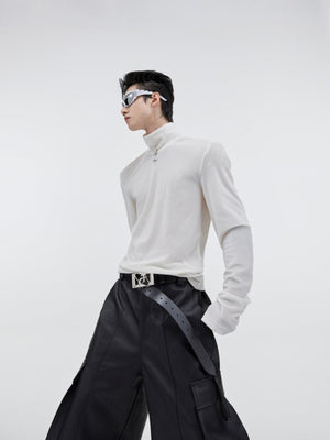Punk-Mesh-Long-Sleeve-Top-with-Metal-Pendant-Detail-White