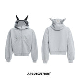 Punk-Studded-Doberman-Hoodie---Streetwear-Couple-Jacket-Gray-Jacket