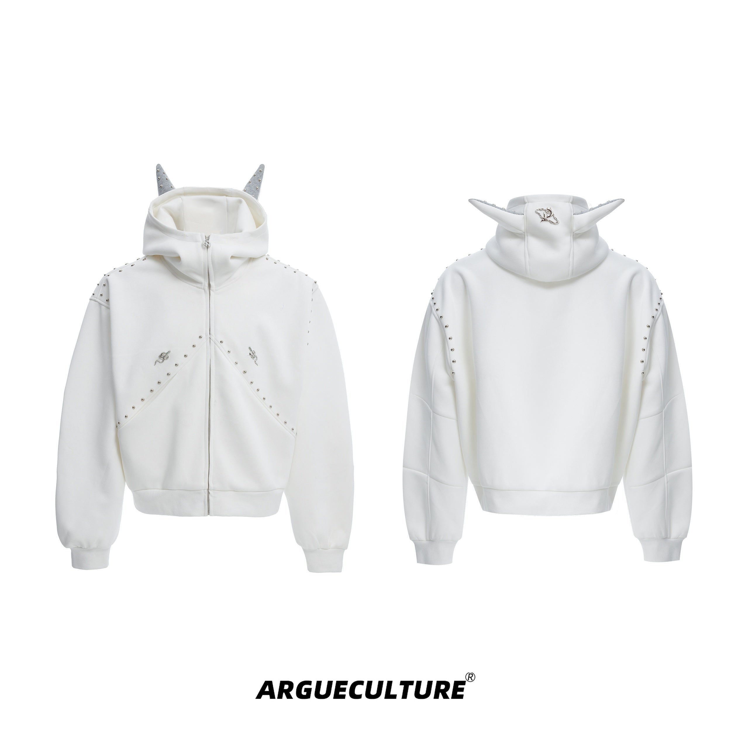 Punk-Studded-Doberman-Hoodie---Streetwear-Couple-Jacket-White-Jacket