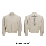 Snake-Eye-Harrington-Jacket---Wide-Fit-Studded-Collar-jacket