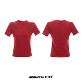 Snake-Eye-Spine-Metal-Rivet-Slim-Fit-Tee---Streetwear-Top-Red-T-Shirt