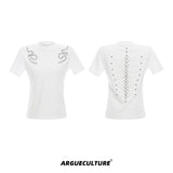 Snake-Eye-Spine-Metal-Rivet-Slim-Fit-Tee---Streetwear-Top-White-T-Shirt