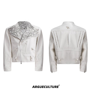 Snake-Print-PU-Leather-Jacket---Streetwear-Cropped-Biker-Coat-White-Jacket