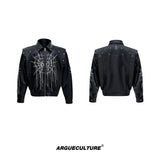 Spider-Web-Fringe-Punk-Leather-Jacket-with-Metal-Studs-Black