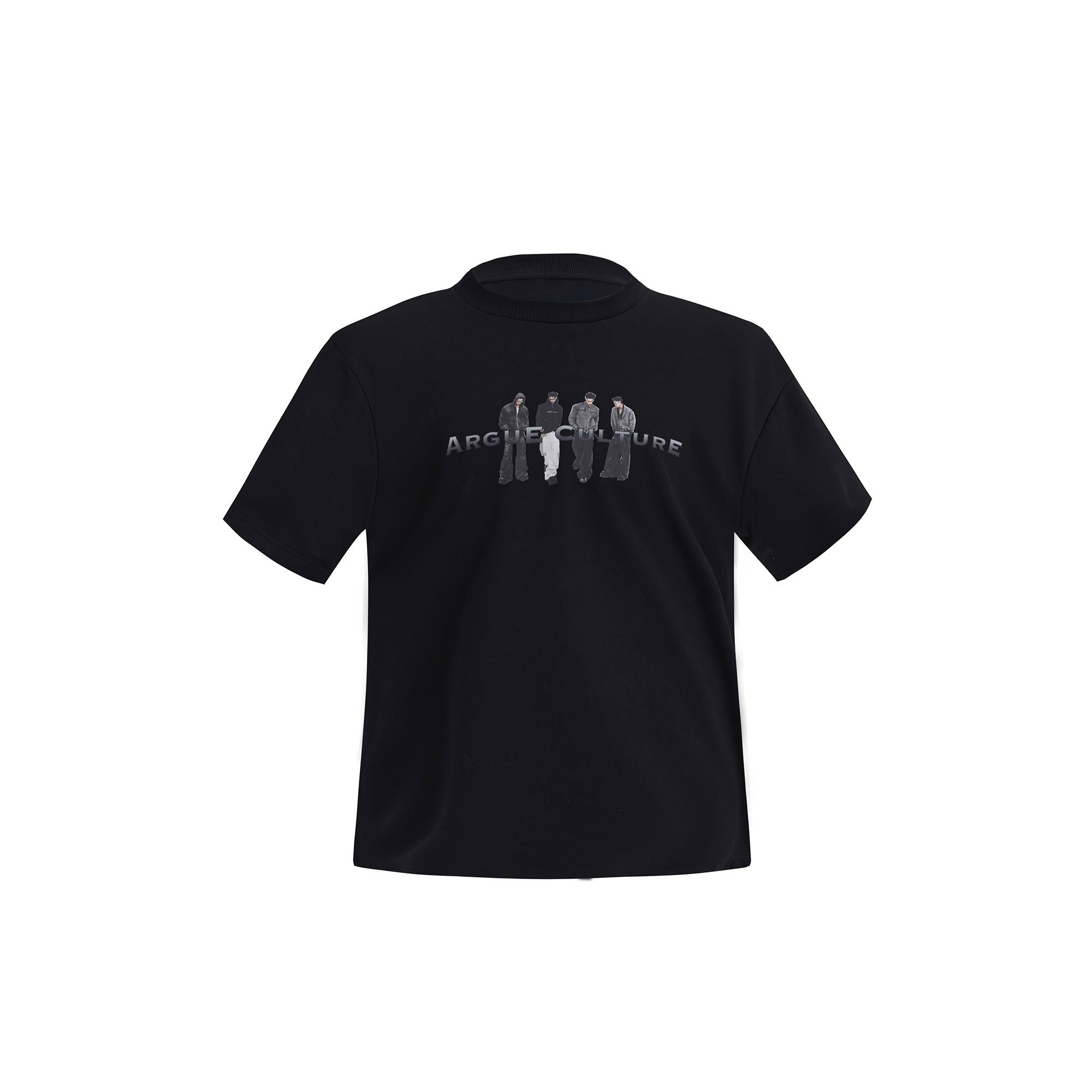 Streetwear-Graphic-Print-Oversized-Cotton-Tee---Summer-Drop-Black