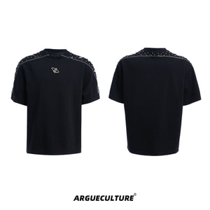 Streetwear-Rhinestone-Zip-Tee---Oversized-Round-Neck-T-Shirt-Black-jacket