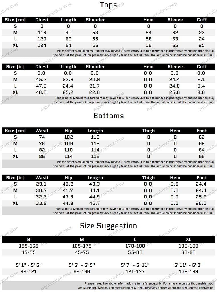 Size Chart for Entspannte Jacke mit handgemaltem Design und Metallnieten