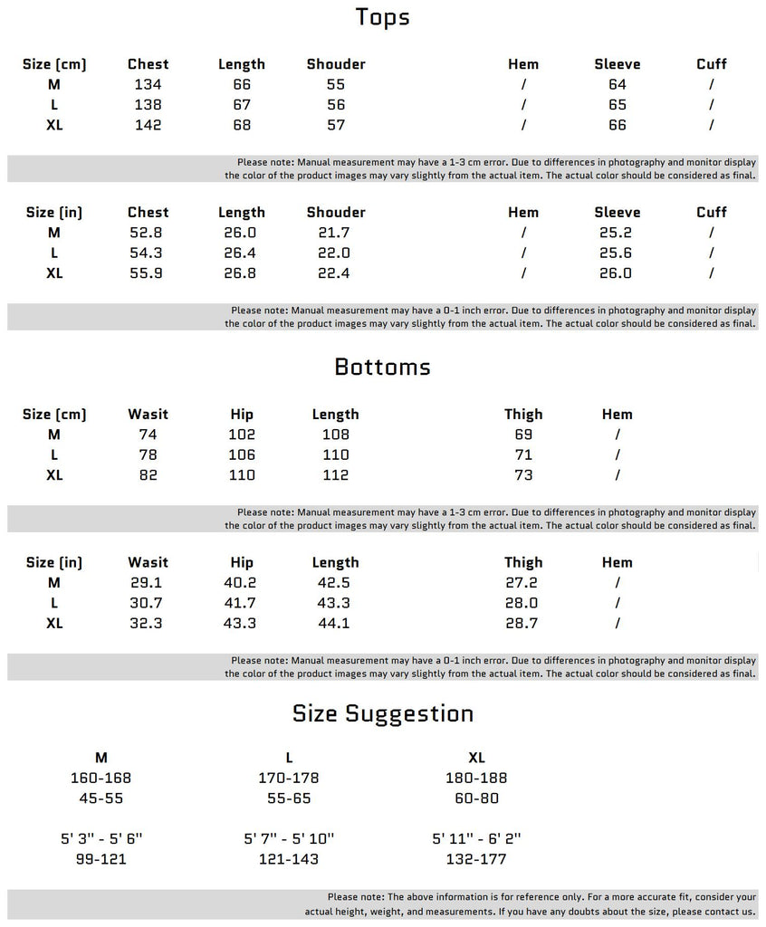 Size Chart for Retro Distressed Vintage Denim Jeans with Cellulose Fiber