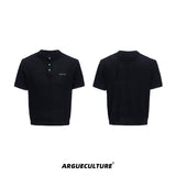 Summer-Lightweight-Crochet-Knit-Tee---Loose-Fit-Round-Neck-Black-T-shirt