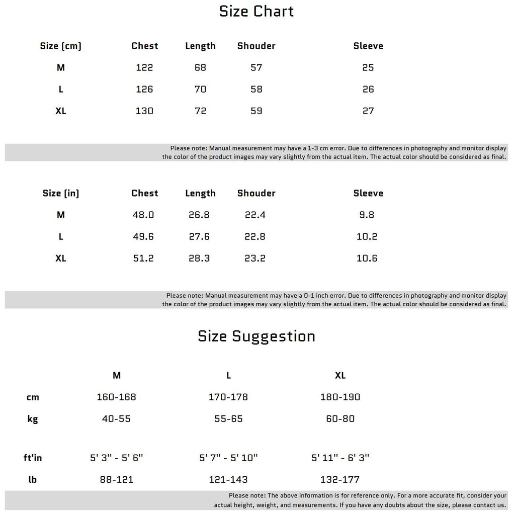 Size Chart for 독특한 컷의 메탈릭 시퀸 반팔 티셔츠