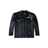Textured-PU-Leather-Blazer---Slim-Fit-Shoulder-Pad-Mens-Jacket-Black