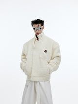 Textured-Wool-Cropped-Jacket---Streetwear-Oversized-Fit-White-(Contains Wool)