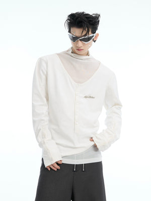 Unisex-Layered-Long-Sleeve-Tee---Button-Up-Streetwear-Top-White-Jacket