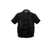 Vintage-Distressed-Denim-Shirt---Hand-Painted-Streetwear-Top-Black