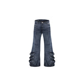 Vintage-Distressed-Tie-Waist-Ruffle-Jeans---Baggy-Streetwear-Pants-Blue