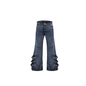 Vintage-Distressed-Tie-Waist-Ruffle-Jeans---Baggy-Streetwear-Pants-Blue