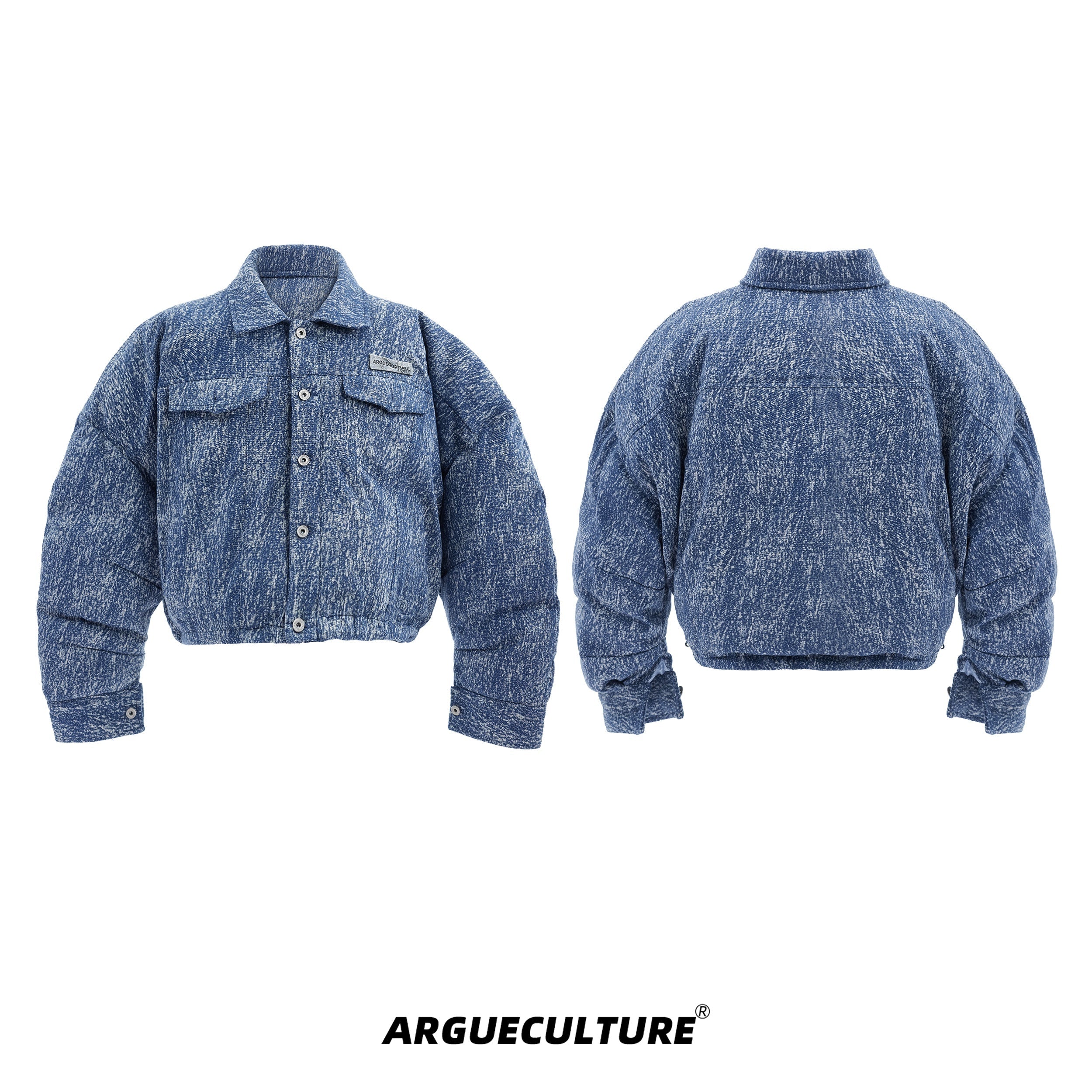 Vintage-Washed-Denim-Jacket---Cropped-Cut-Thick-Cotton-Coat-Blue-Jacket
