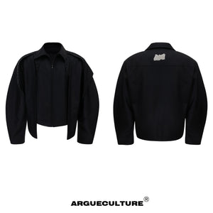 Vintage-Wax-Dye-Split-Design-Oversized-Bomber-Jacket-Black-Jacket