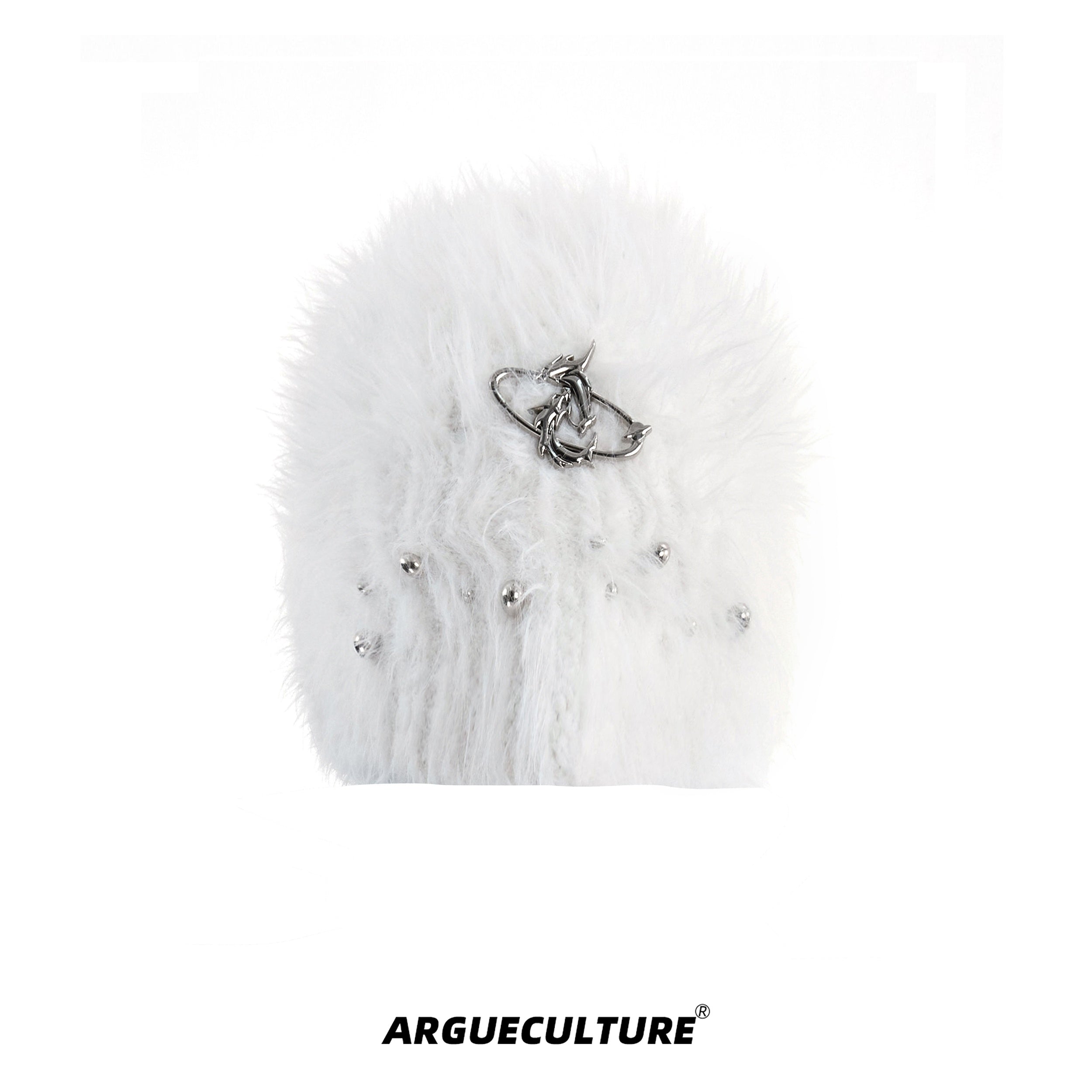 Winter-Knit-Beanie-with-Pearl-Accents---Fluffy-Thick-Streetwear-Cap-White-Woolen-Hat