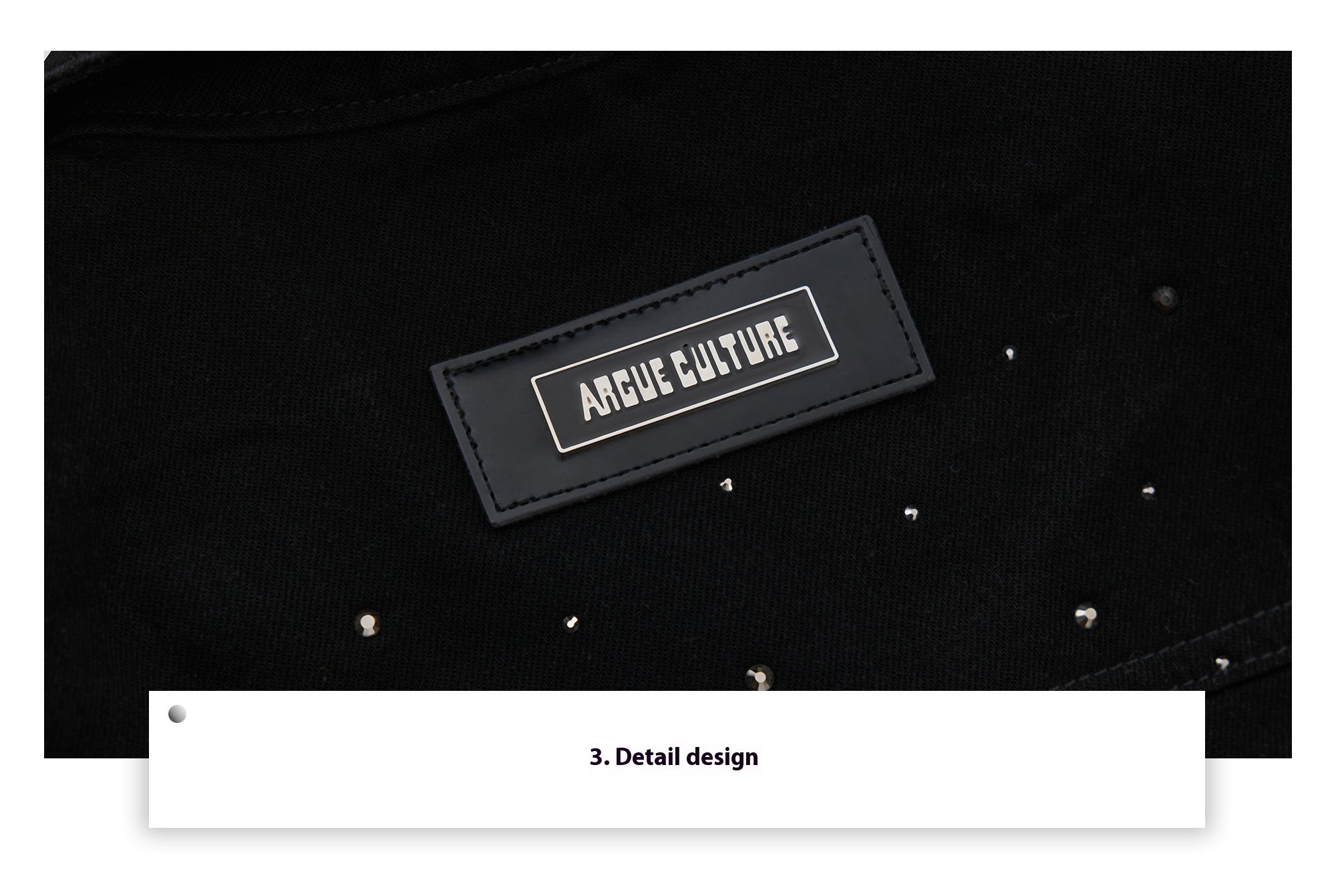 Sparkling Rhinestone Shoulder Pad Short Denim Jacket - ArgueCulture