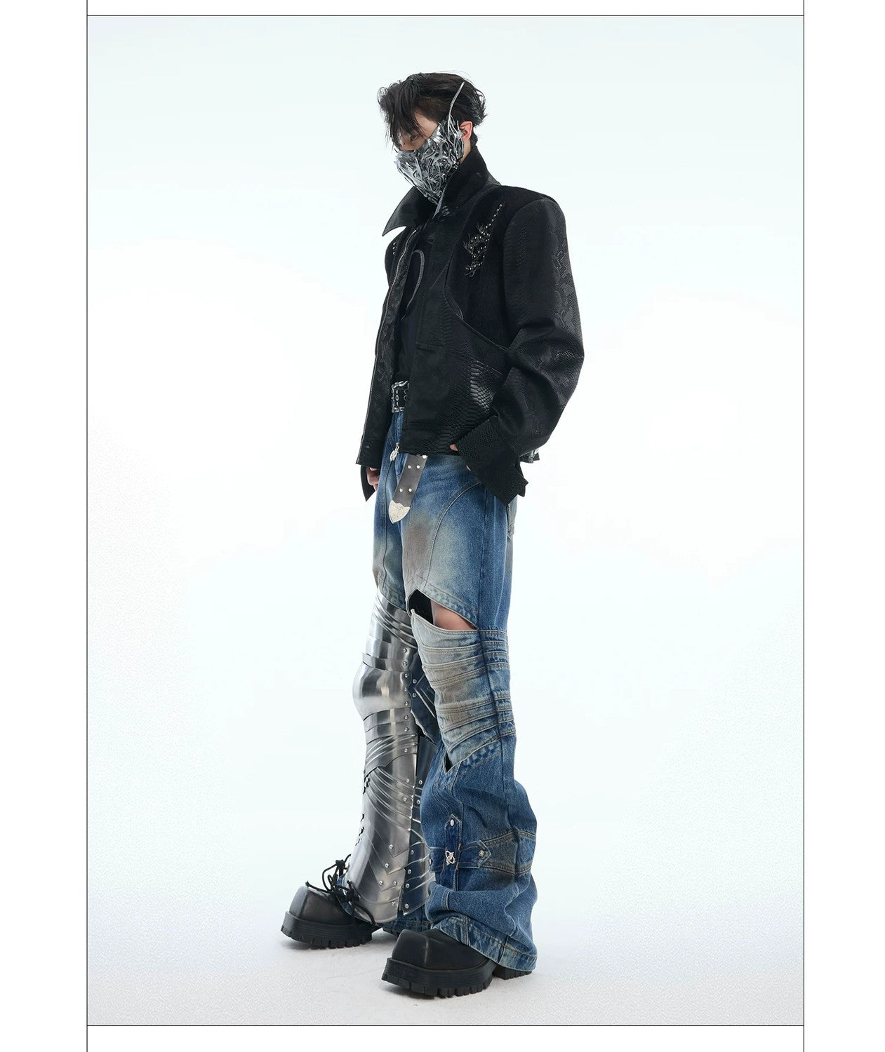 desc::armor-cross-hollow-deconstructed-baggy-jeans-detail-img-12