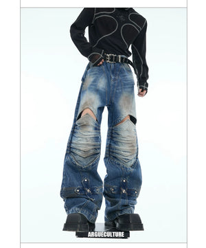 desc::armor-cross-hollow-deconstructed-baggy-jeans-detail-img-6