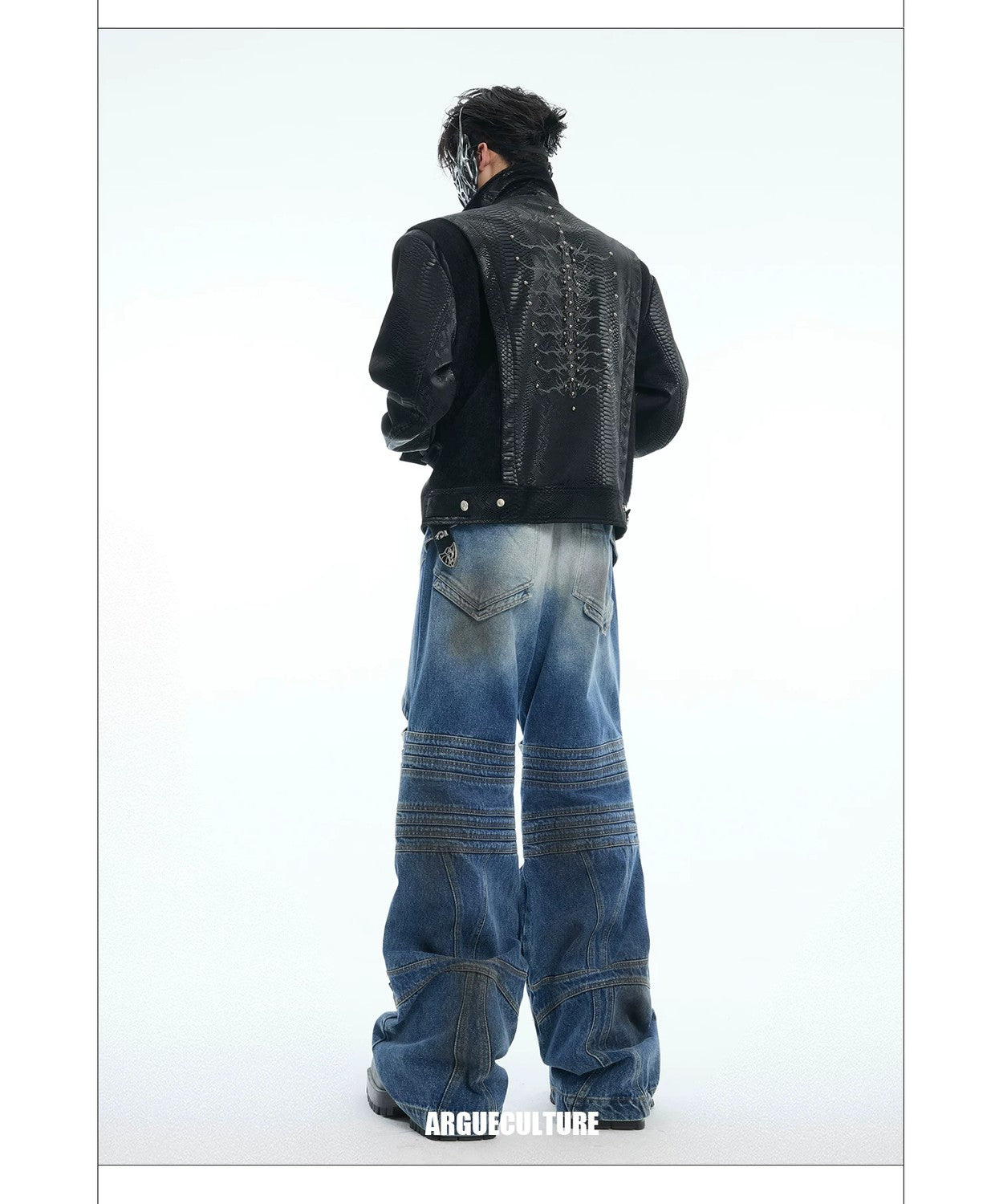 desc::armor-cross-hollow-deconstructed-baggy-jeans-detail-img-8