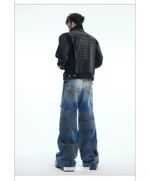 desc::armor-cross-hollow-deconstructed-baggy-jeans-detail-img-8