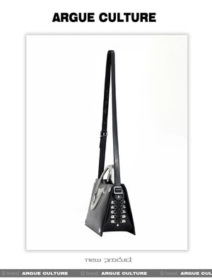 desc::avant-garde-metal-handle-irregular-chain-crossbody-bag-detail-img-3