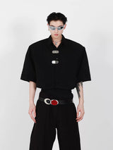 avant-garde-shoulder-pad-button-up-shirt-unisex-black