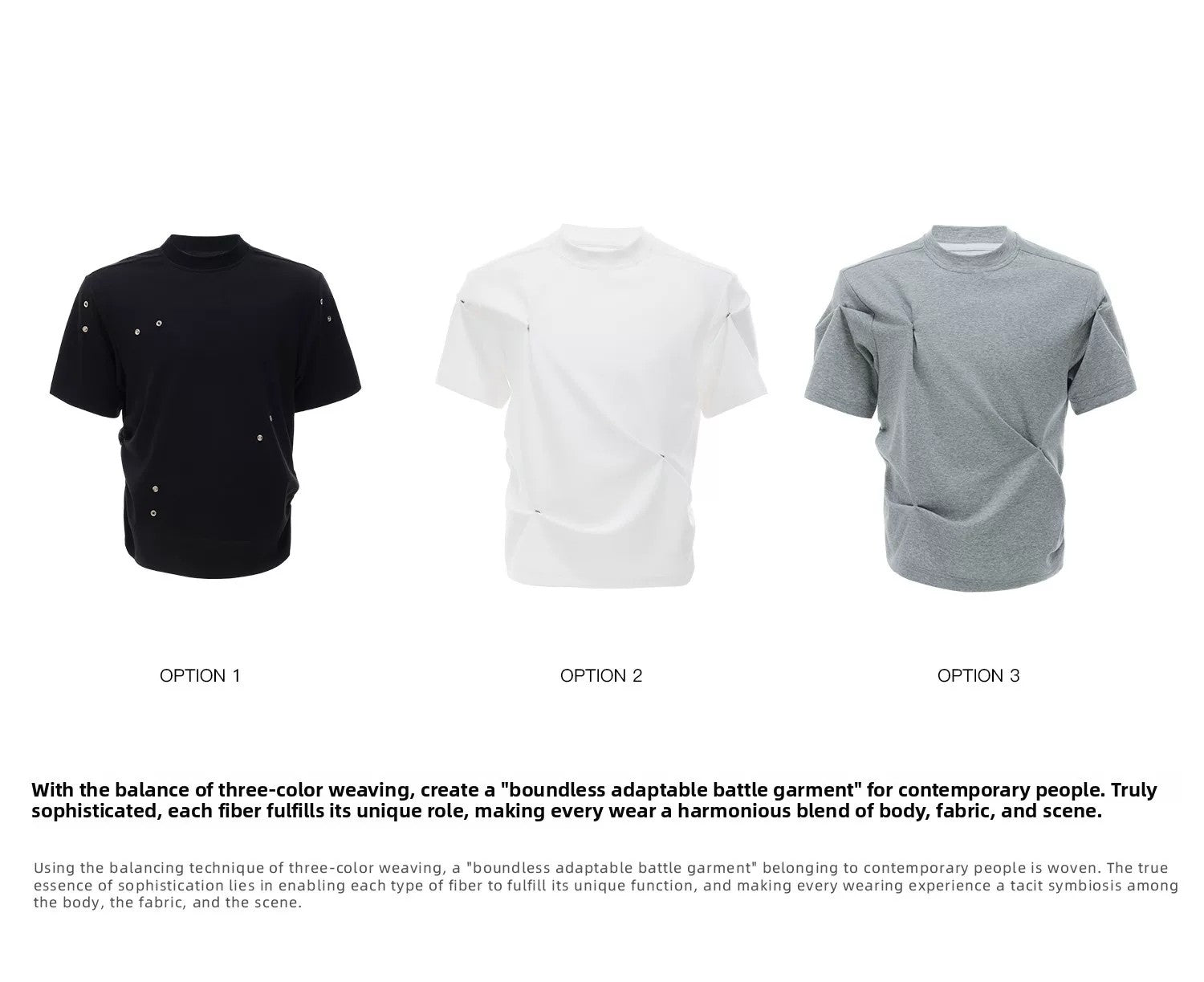 desc::boxy-deconstructed-pleated-tee-niche-streetwear-shirt-detail-img-4