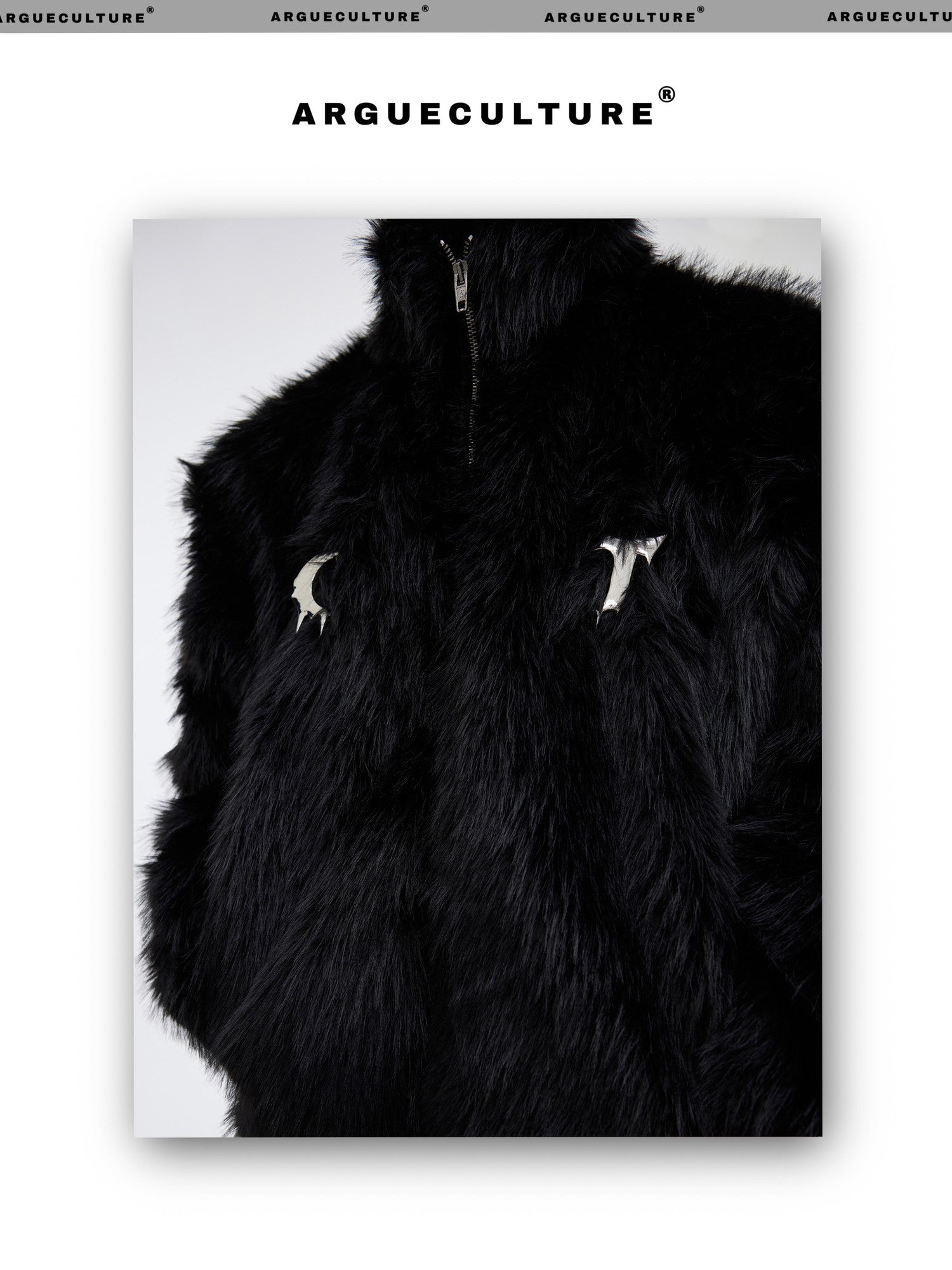 desc::boxy-faux-mink-fur-jacket-with-metal-accents-detail-img-3