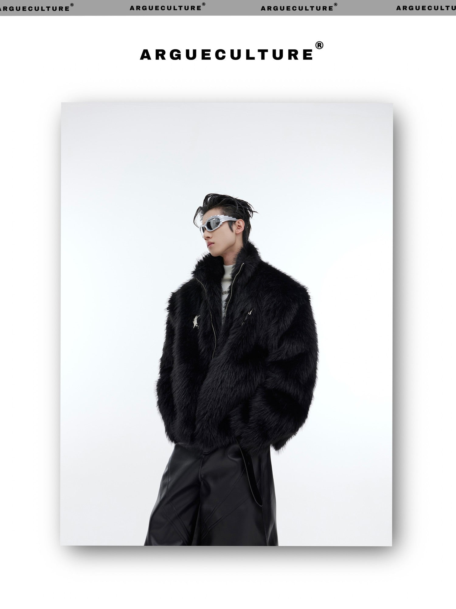 desc::boxy-faux-mink-fur-jacket-with-metal-accents-detail-img-8